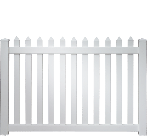 Wholesale Vinyl Open Picket Fence for Sale in Southwest Florida